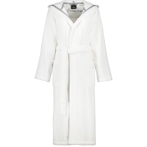 Cawö Home Bademäntel Damen Kapuze Sauna Time 832 weiß - 67 XL von Cawö