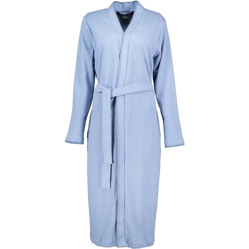 Cawö Home Bademäntel Damen Kimono Pique 812 sky - 11 L von Cawö