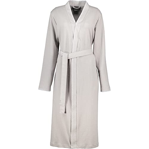 Cawö Home Bademäntel Damen Kimono Pique 812 stein - 70 M von Cawö