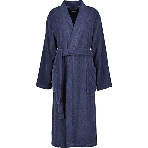 Cawö Home Bademäntel Damen Kimono Uni 826 blau - 17 M von Cawö