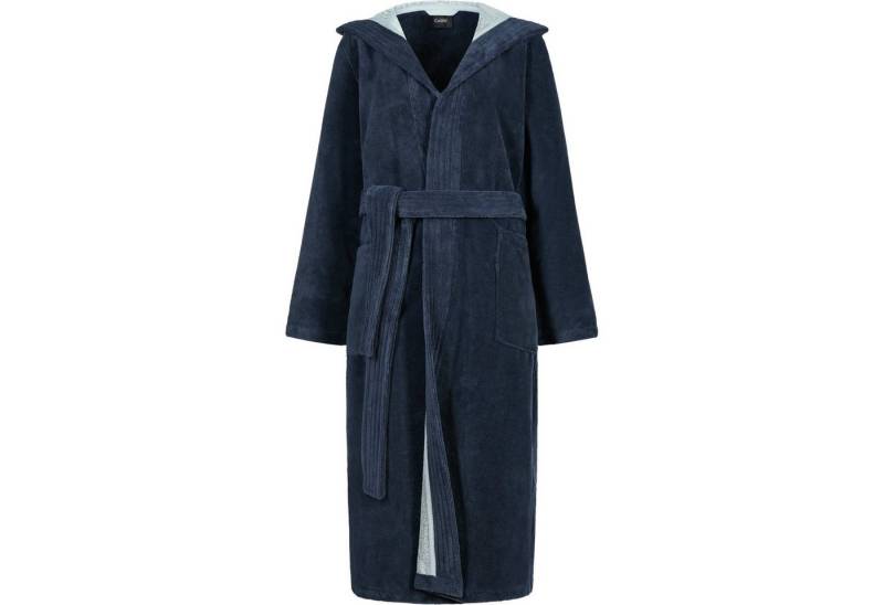 Cawö Home Bademantel Cawö Home Damen Bademantel Kapuze Doubleface 802-10 sea blau, Baumwolle-Mischgewebe von Cawö Home