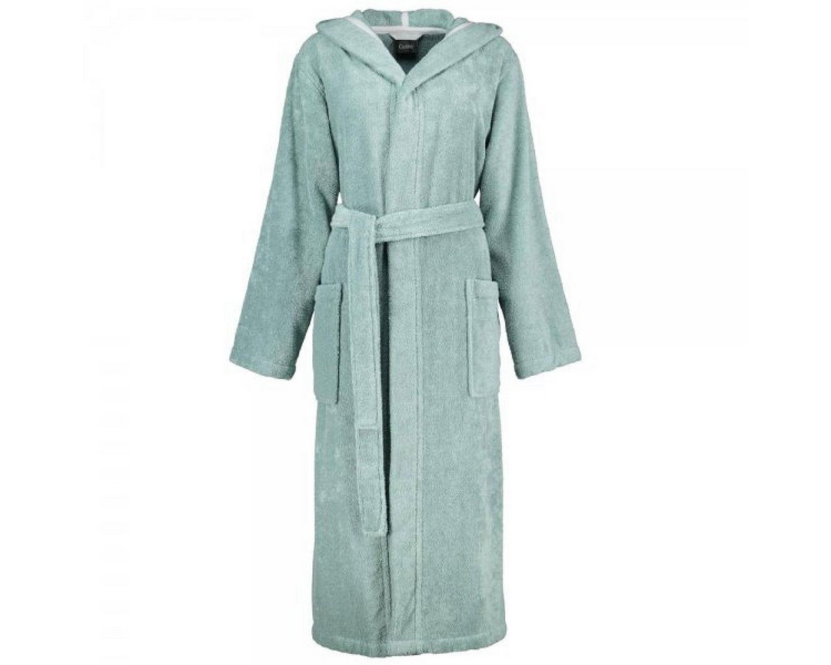 Cawö Bademantel Damen Bademantel mit Kapuze Uni Fjord (M) von Cawö
