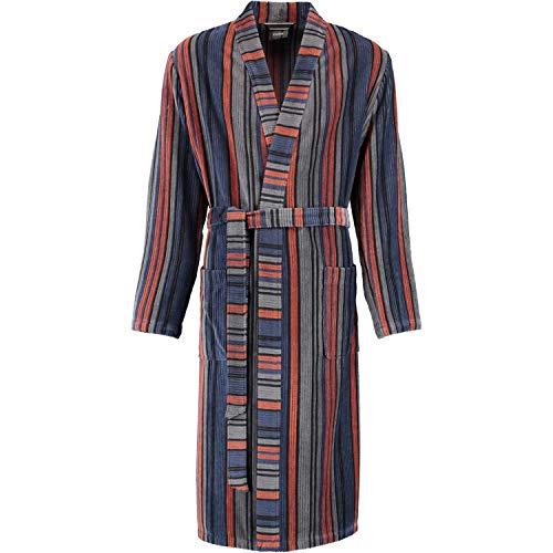 Cawö Bademantel Herren Kimono Struktur extraleicht 2509 Farbe Kupfer Größe 48 von Cawö