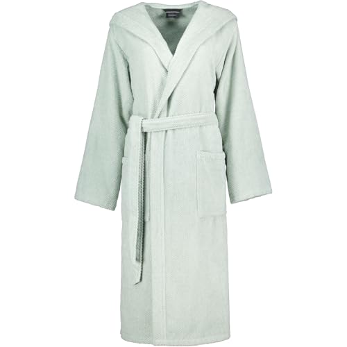 Cawö Home Bademäntel Damen Kapuze Pure 5223 eukalyptus - 450 M von Cawö