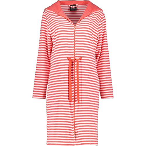 Cawö Home Bademäntel Damen Kurzmantel mit Kapuze Campus 834 watermelon - 26 XL von Cawö