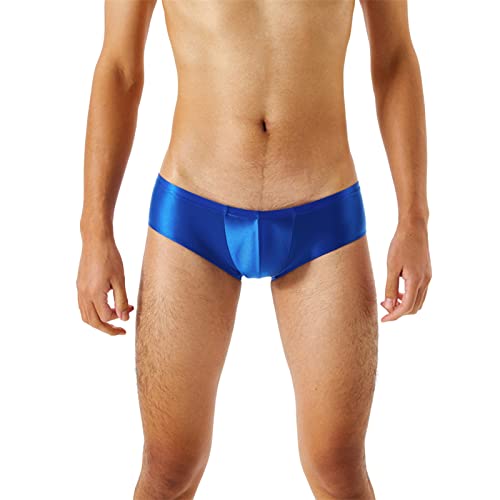 Caxndycing Herren Slip Transparent Boxershorts Nahtloser Einteiliger Badebrief Badeshorts Kurz Eng Sexy Tanga Badeslip Zipper Minislip Badehose Schwimm Slip Bademode Mode Sommer Shorts von Caxndycing