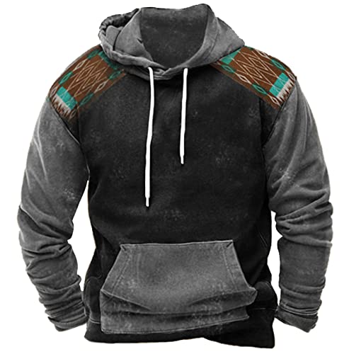 Caxndycing Sweatjacke Herren Retro Hoodie Kapuzenjacke mit Kapuze Einfarbig Sweatshirt Basic Sportjacke Slim Fit Cardigan Jacke Hoody von Caxndycing