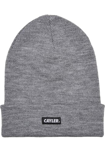 Cayler & Sons Accessoires C&S Basic Beanie one Size Heather Grey von Cayler & Sons