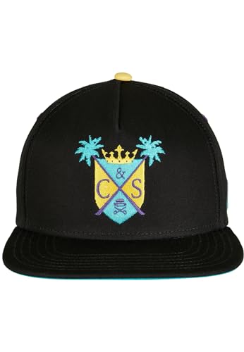Cayler & Sons Unisex CS1923-C&S WL Miami Crest Snapback Baseball Cap, Black/mc, one Size von Cayler & Sons