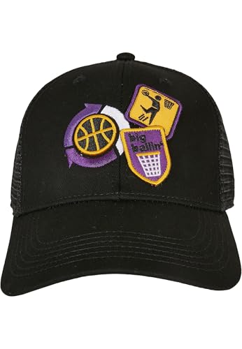 Cayler & Sons Herren Baller Patches Trucker Cap Black/mc, one Size von Cayler & Sons