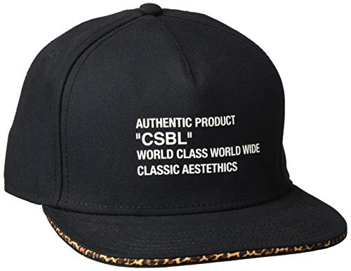 Cayler & Sons Unisex-Adult CSBL Quote Cap, Black/Leo, Einheitsgröße von Cayler & Sons