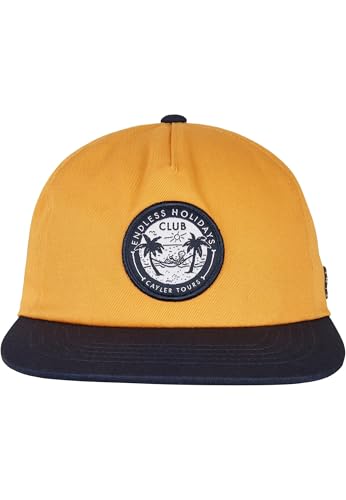 Cayler & Sons Unisex C&s Cl Holidays Strong Deconstructed Cap Baseballkappe, yellow/mc, Einheitsgröße EU von Cayler & Sons