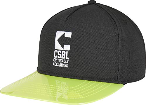 Cayler & Sons Unisex CSBL Critically Acclaimed Cap Baseballkappe, Black/Volt, one Size von Cayler & Sons