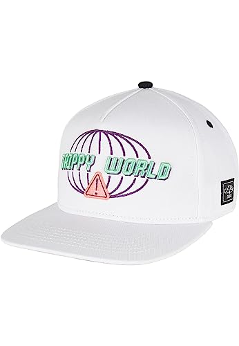 Cayler & Sons Unisex Trippy World Cap Baseballkappe, White/mc, one Size von Cayler & Sons