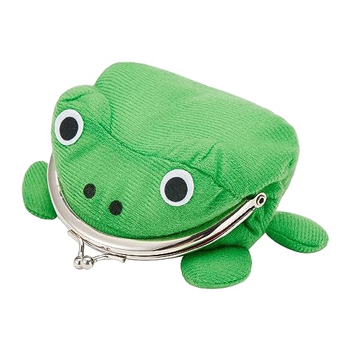 Caziffer Anime Frosch Geldbörse Cartoon Tier Frosch Stil Plus Samt Mode Niedlich Münzbörse Cosplay Frosch Geldbörse 10 * 8 cm, a, Free Size von Caziffer