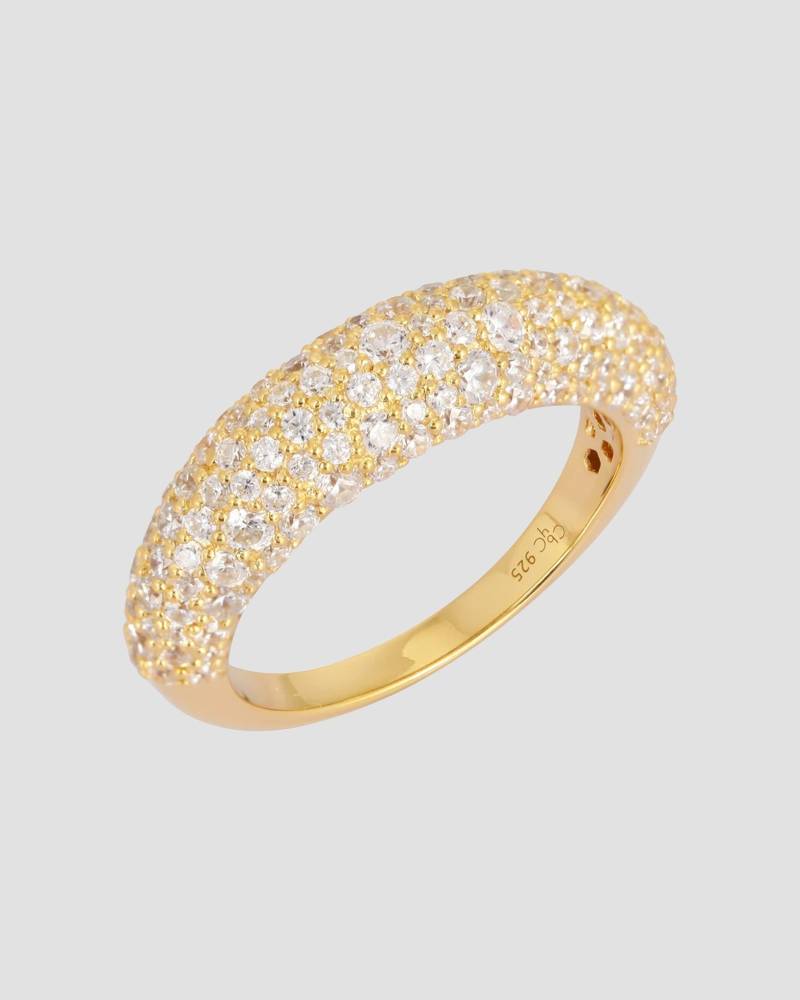 CbyC Ring Mini Pebble Guld/vit von CbyC