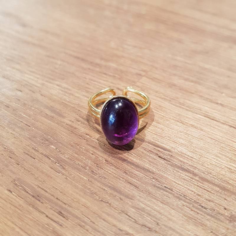 Vermeil Amethystring von Ccedille