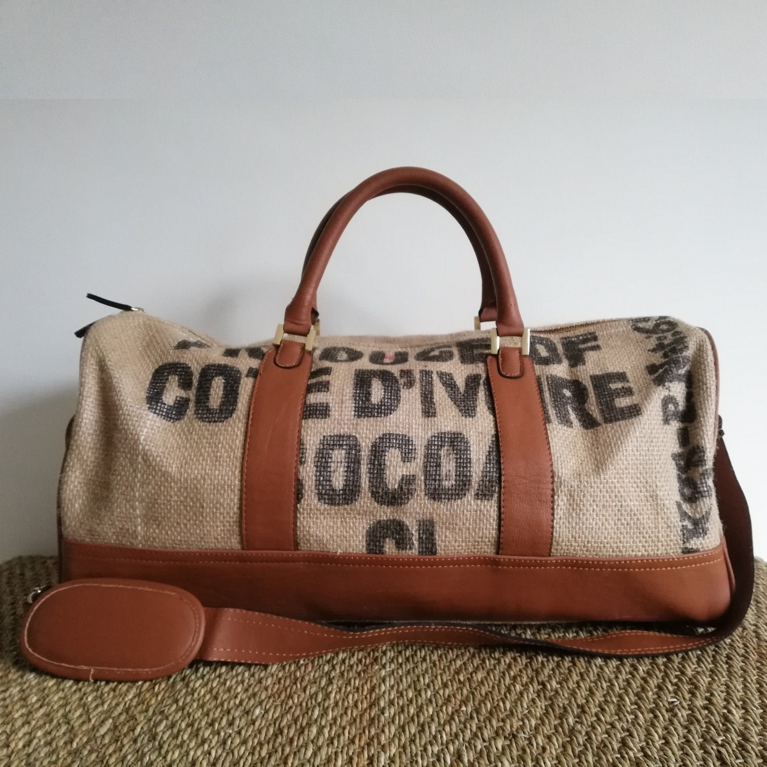 Sackleinen Und Leder/Recycling/Baggage Wochenendtasche Sackleinen Und Leder/Recycling/Baggage Wochenendtasche von Cchoco