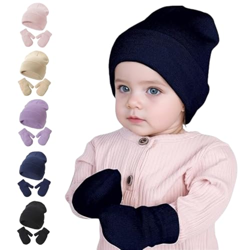 Baby Mütze und Handschuhe Set Warm Strickmütze Kinder Wintermütze und Fäustlinge Kleinkind Beanie Mütze Handschuhe Set Unisex Infant Hut und Fäustlinge für 2-5 Jahre Jungen Mädchen Baby Mütze und Handschuhe Set Warm Strickmütze Kinder Wintermütze und Fäustlinge Kleinkind Beanie Mütze Handschuhe Set Unisex Infant Hut und Fäustlinge für 2-5 Jahre Jungen Mädchen von Ccomage