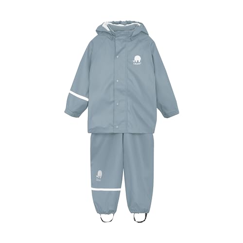 Celavi Jungen Grundlæggende regnwear sæt Rain Jacket, Smoke Blue, 70 EU von Celavi