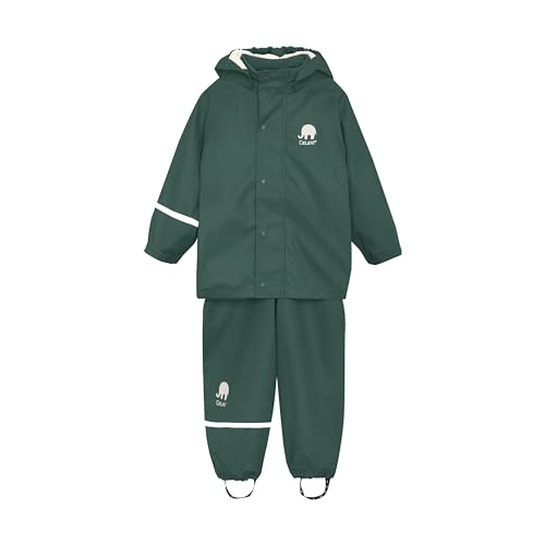 Celavi Jungen Celavi 2-piece Rain Suit in Many Colours Regenjacke, Grün (Ponderosa Pine 923), 3-4 Jahre EU von Celavi