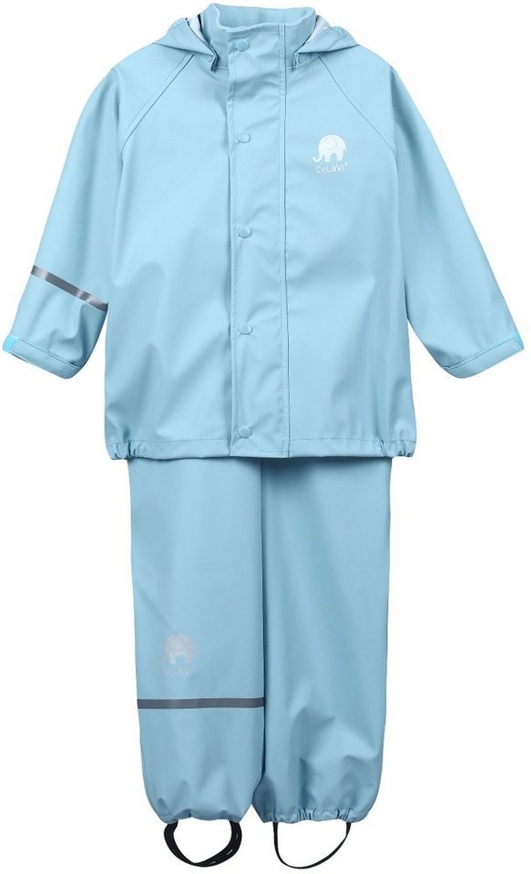 CeLaVi Regenanzug Basic rainwear set-solid PU von CeLaVi