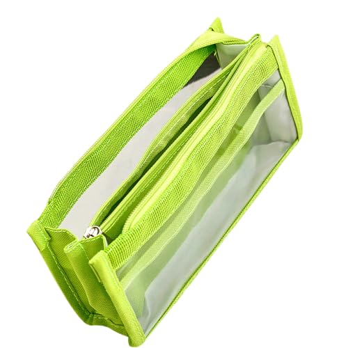 CeaBulo Bleistiftbeutelbeutel Beutel Case Clear Bleistift Hülle Cartoon Box 6-Layer Beutel Schulbürovorräte von CeaBulo