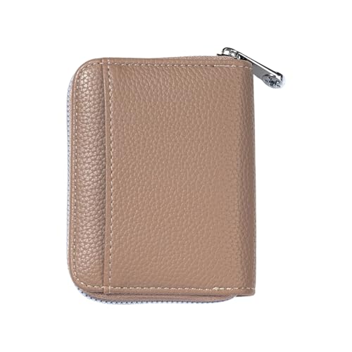 CeaBulo Frauen Brieftasche Stilvolle Veränderung Geldbörse Feste Farbbrieftasche Mode Münze PU Leder Mit Kartenhalter Kurzes Feste Farbe Mit Kartenhalter PU Ledermünze Münze Tasche von CeaBulo