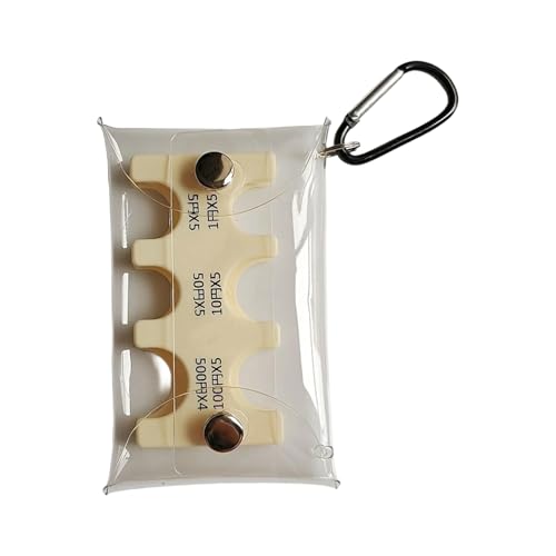 CeaBulo Japanische Yen Münzhalter Organisatoren Münz Sorter Brieftasche Transparenter Schlüsselbeutelbalken Für Reisebereicherorganisatoren Schlüsselbein Geldbörsen von CeaBulo