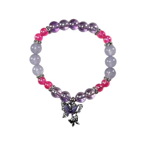 CeaBulo Stilvolles Kristallarmband Mit Schmetterling Anhänger Perlen Armband Handgefertigtes Freundschafts Armband Für Frauen Mädchen CeaBulo Stilvolles Kristallarmband Mit Schmetterling Anhänger Perlen Armband Handgefertigtes Freundschafts Armband Für Frauen Mädchen von CeaBulo