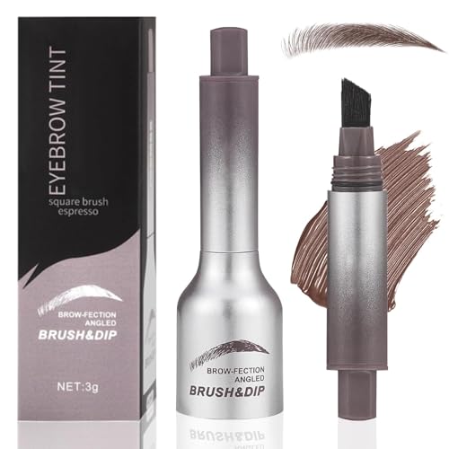 Ceboic Augenbrauenstift Flüssig, 3D Microblading, Wasserfest, Multifunktionaler Abgewinkelter Augenbrauen Bürste, Erzeugt Natürliche Augenbrauenfarbe (Espresso) Ceboic Augenbrauenstift Flüssig, 3D Microblading, Wasserfest, Multifunktionaler Abgewinkelter Augenbrauen Bürste, Erzeugt Natürliche Augenbrauenfarbe (Espresso) von Ceboic