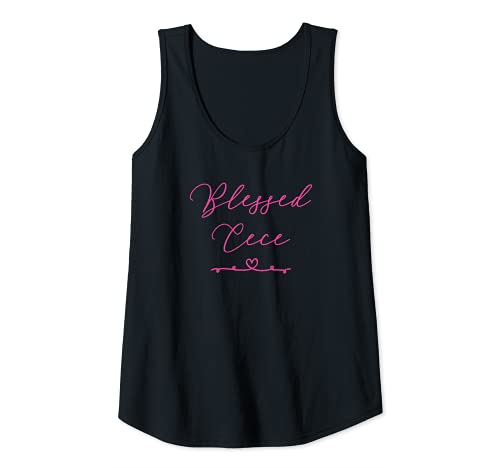 Damen Blessed Cece Tank Top Damen Blessed Cece Tank Top von Cece Gifts