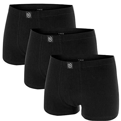 Bugatti Herren Boxershorts 3er Pack (XL, Schwarz) von Ceceba