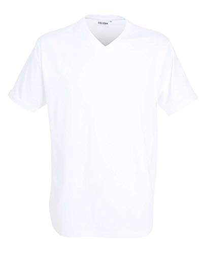 Ceceba 1578 V-Shirts 10er Pack White 54 von Ceceba