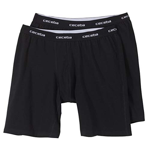 Ceceba 2er-Pack Pants längeres Bein schwarz Übergröße, deutsche Wäschegröße:16 von Ceceba