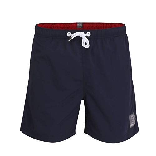 Ceceba Herren Badehose, Schwimm-Hose, Beachhose, Polyamid, Popeline Navy, Uni 3XL von Ceceba