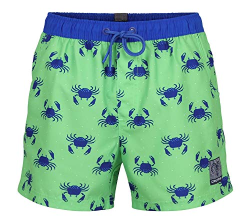 Ceceba Badeshorts Boardshorts Strandshorts Shorts Badehose grün blau Tierdruck M-XXL, Grösse:L - 6-52, Farbe:grün von Ceceba