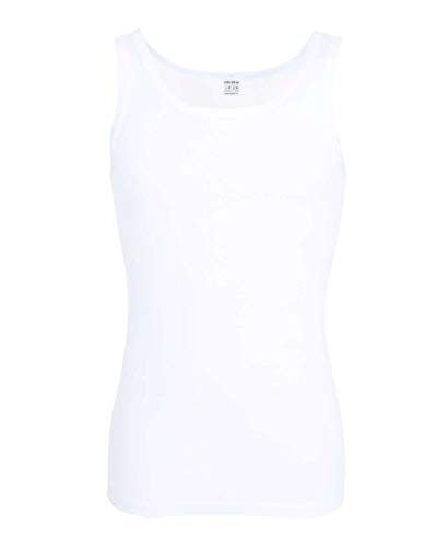 Ceceba Feinripp 0026 Tank Top 4er Pack White 8 von Ceceba