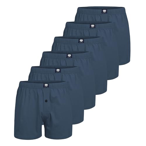 Ceceba Herren Boxershorts 2675 6er Pack, Farbe:Blau;Wäschegröße:2XL;Artikel:blau 2675-6979 von Ceceba