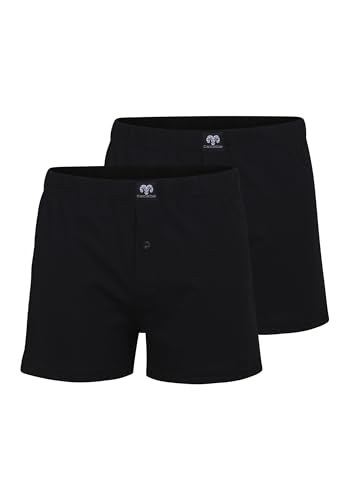 Ceceba Herren Boxershorts Shorts, 2er Pack, Schwarz (black 9000), XX-Large (Herstellergröße: 8) von Ceceba