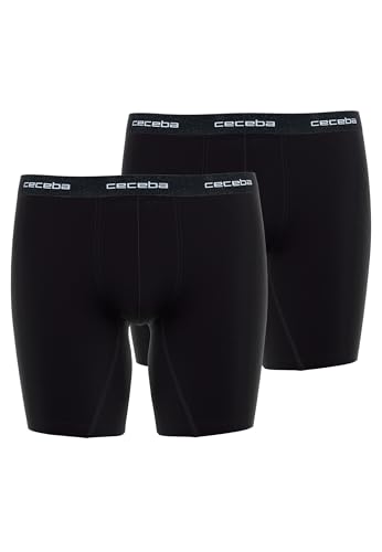 Ceceba Herren Cyclist schwarz Uni 2er Pack 8 von Ceceba