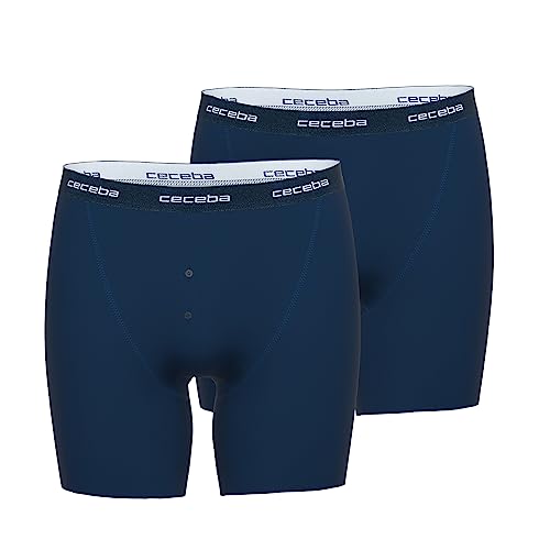 Ceceba Herren Langer Boxer Uni 2er Pack, Navy, 5 von Ceceba