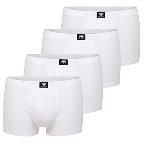 Ceceba Herren Pants 2700 4er Pack, Farbe:Weiß;Wäschegröße:4XL;Artikel:weiß 2700-1000 von Ceceba