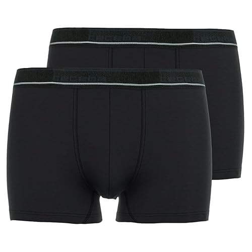 Ceceba Herren Pants Bambus | auch in Übergrößen bis 7XL | 2er Pack (DE/NL/SE/PL, Alphanumerisch, 6XL, Regular, Regular, schwarz) von Ceceba