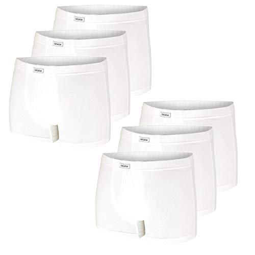 Ceceba Herren Pants Shorts bis Größe 9/3XL 1819 6er Pack, Farbe:Weiß;Wäschegröße:3XL;Artikel:Pant weiß 6er Pack von Ceceba