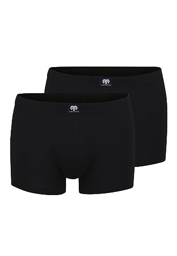 Ceceba Herren Short Pants 2er Pack Retroshorts, Schwarz (Black 9000), Large (Herstellergröße: 6) von Ceceba