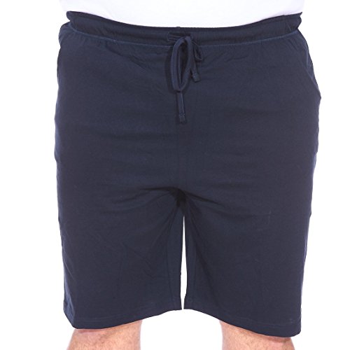 Ceceba Herren Bermuda Schlafanzughose, Blau (Navy 7000), Large (Herstellergröße: 52/L) von Ceceba