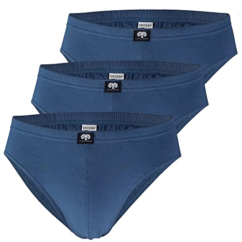 Ceceba Herren Sport 3er Pack Slip, Blau (Midnight Blue 6979), Large (Herstellergröße: 6) von Ceceba