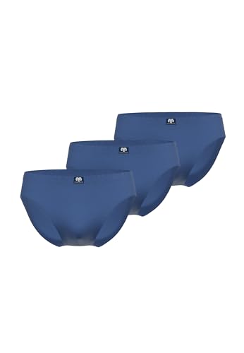 Ceceba Herren Slip blau Uni 3er 3XL/29K von Ceceba