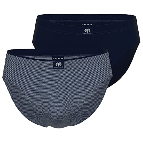 Ceceba Herren Slips 2er Pack (as3, Alpha, 4X_l, Regular, Regular, Navy Melange) von Ceceba